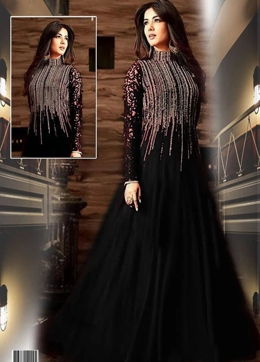 Black Embroidered Unstitched Chiffon- EM0024- Party Wear Regular priceRs.3,900.00 PKR  Sold out